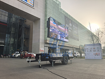 led advertising trailer